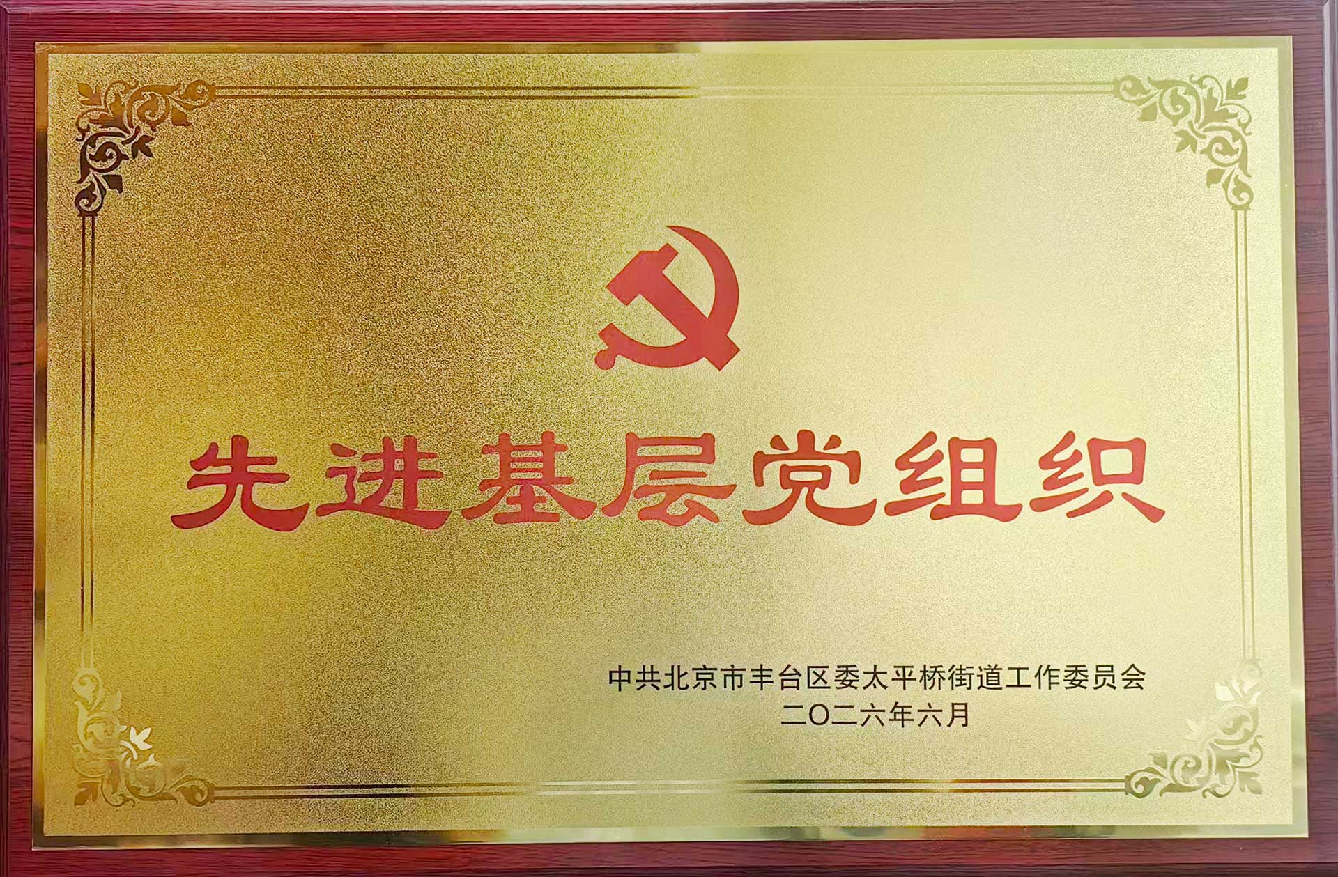 喜报｜党建引领践初心 载誉前行庆华诞——开云手机入口网页版-开云(中国)招标集团党支部获评辖区“优秀基层党组织”
